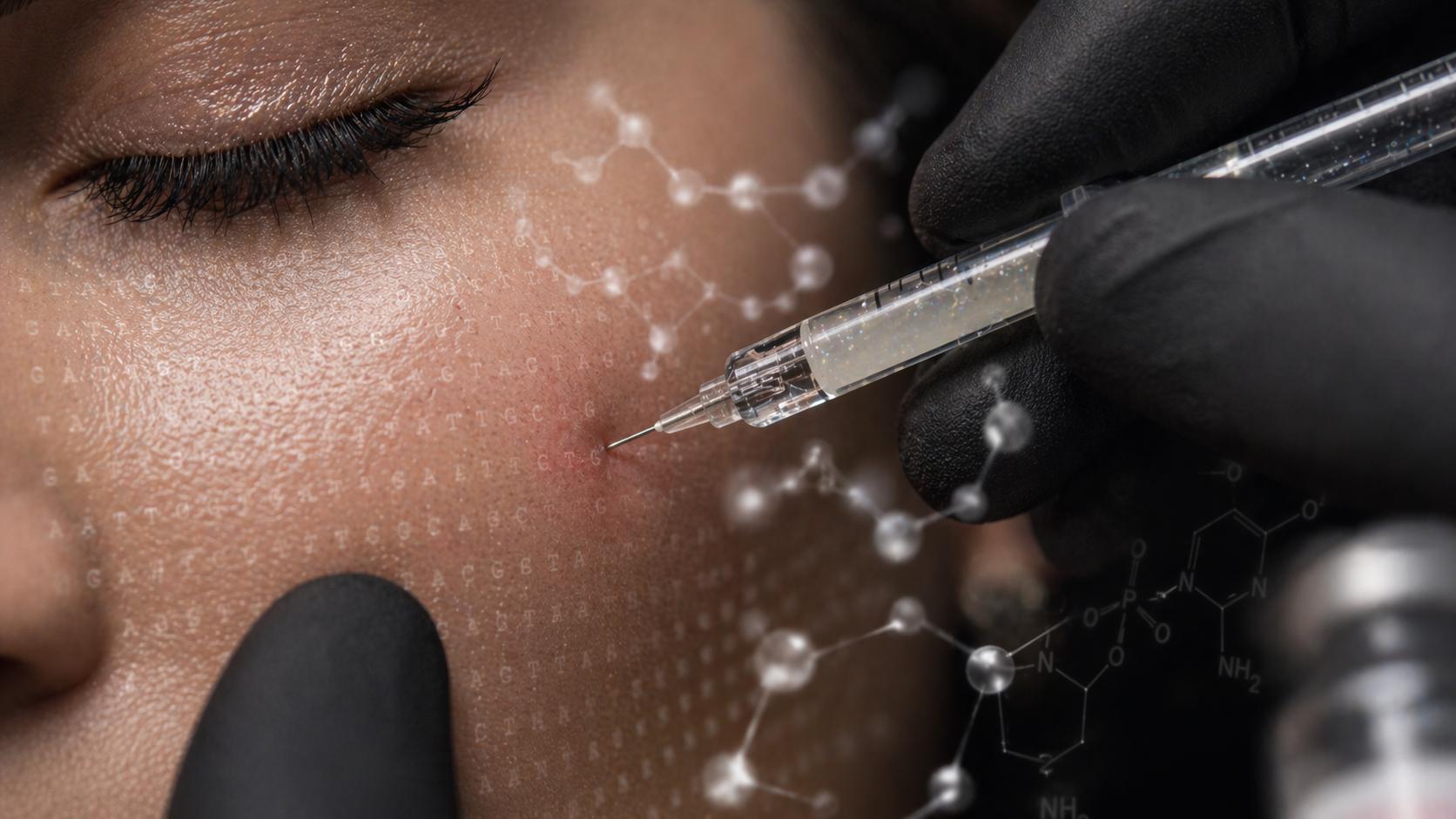 Aplicación PDRN mesoterapia facial — Dr. Kevin Ramírez Popayán